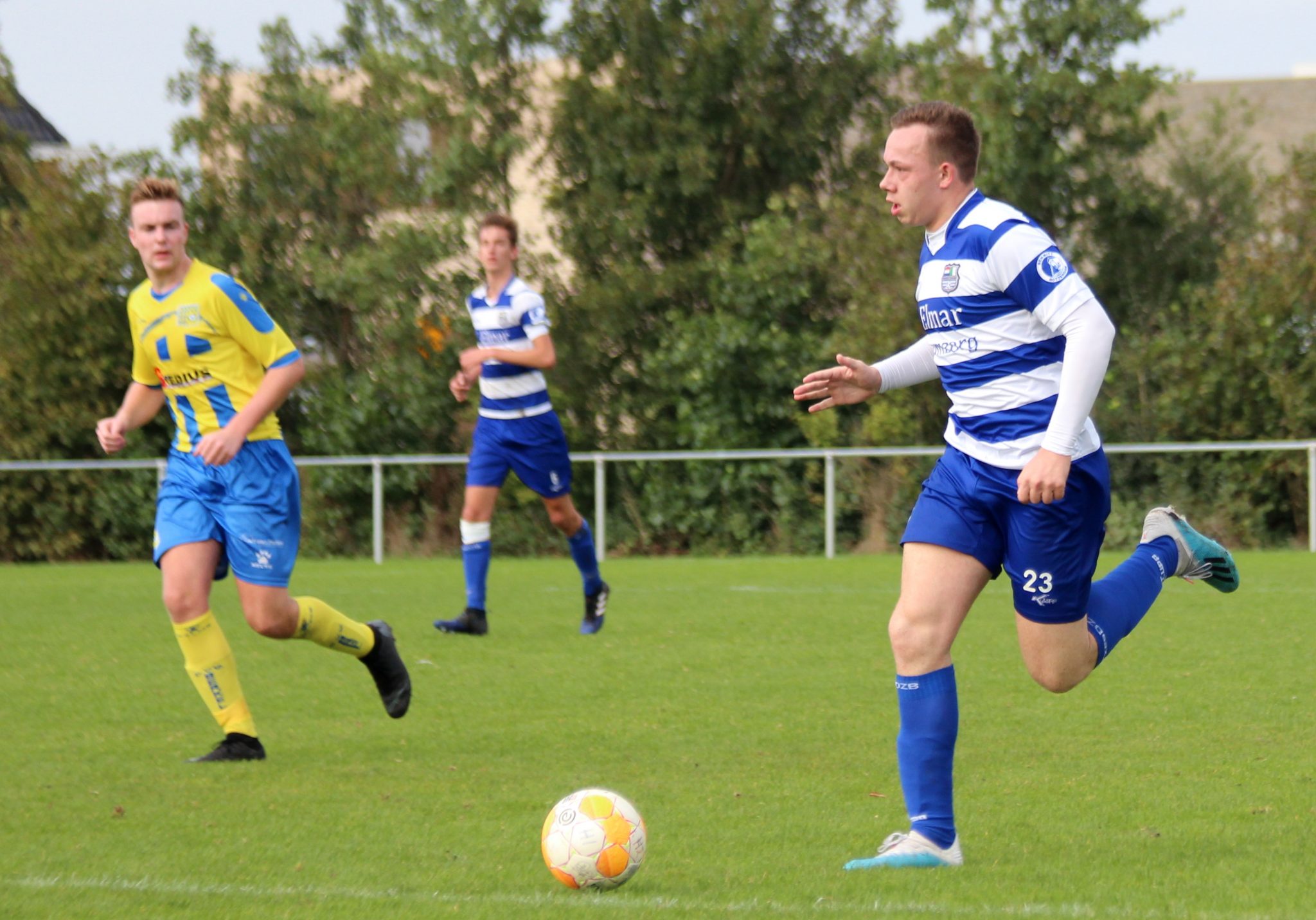 Fotoreportage van overwinning Jong XerxesDZB op Berkel 2