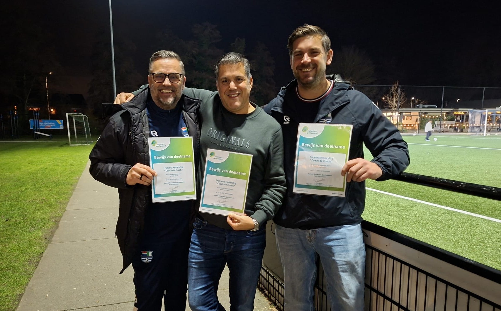 Vier XerxesDZB trainers geslaagd voor de cursus Trainersbegeleider