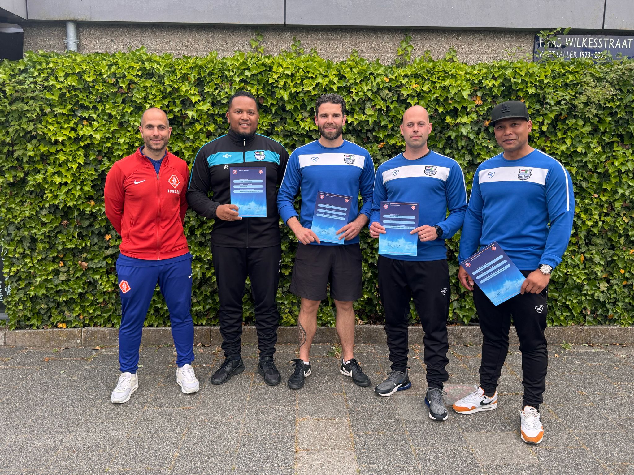 Jeugdtrainers XerxesDZB halen hun VC1 diploma!