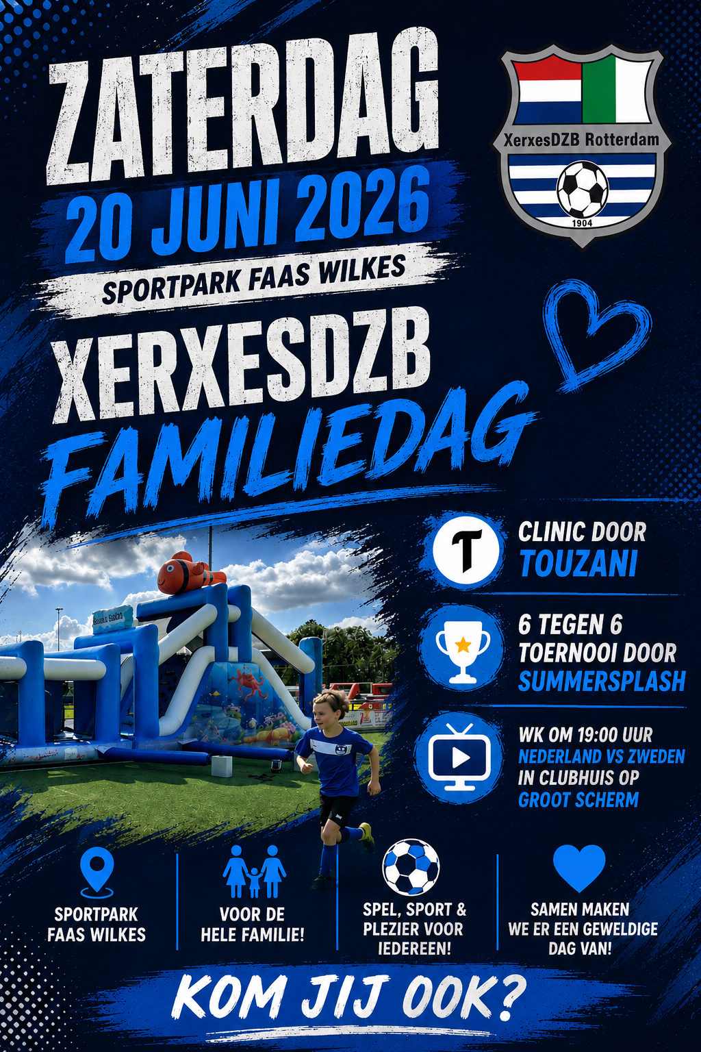 XerxesDZB Familiedag 20 juni 2026: Dit wil je niet missen!