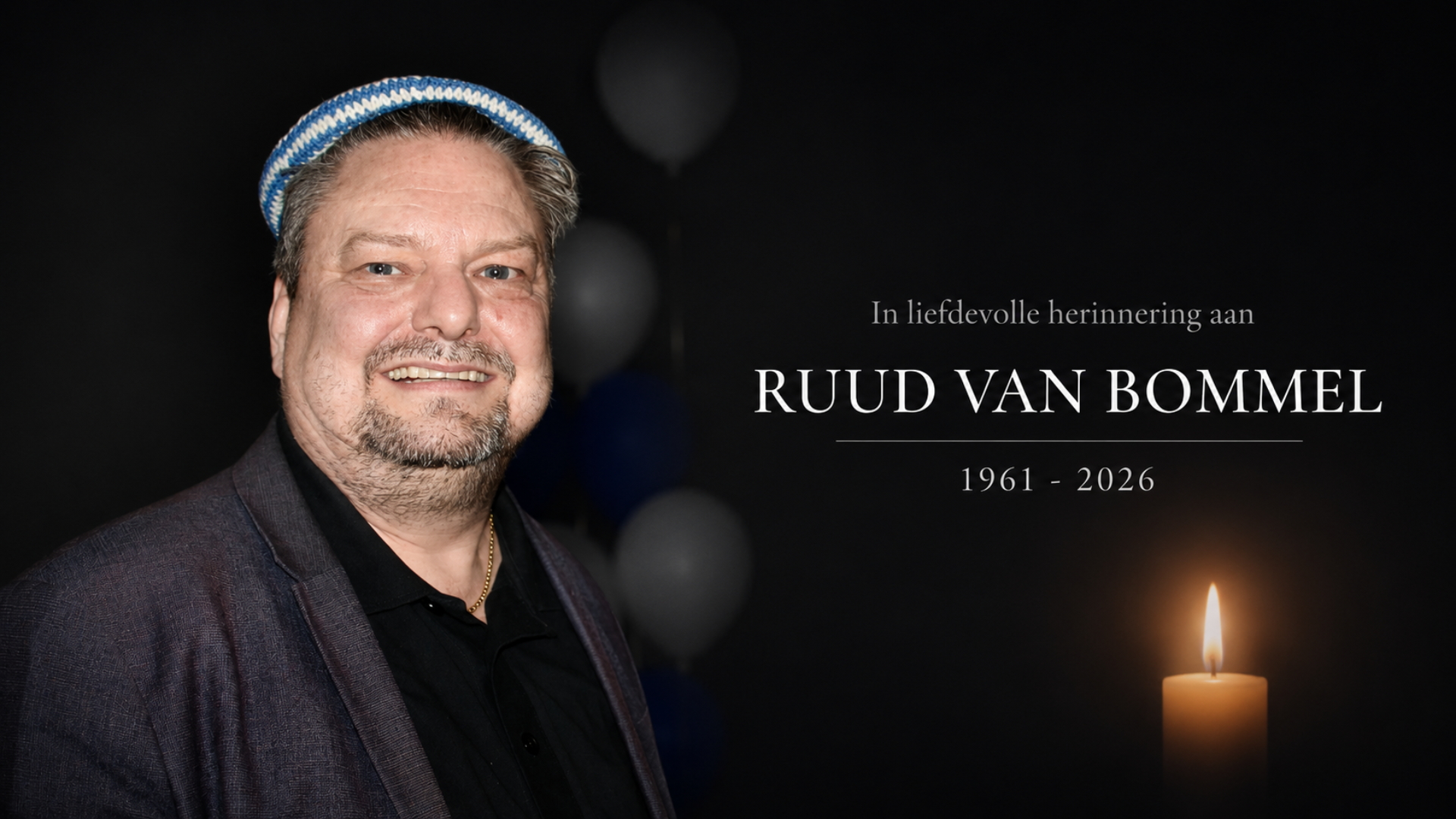 In Memoriam: Ruud van Bommel (64)