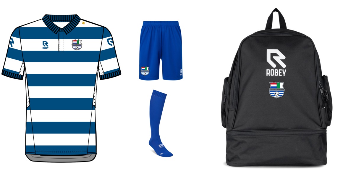 Bestel nu jouw officiële XerxesDZB kleding van Robey op Voetbalshop.nl!