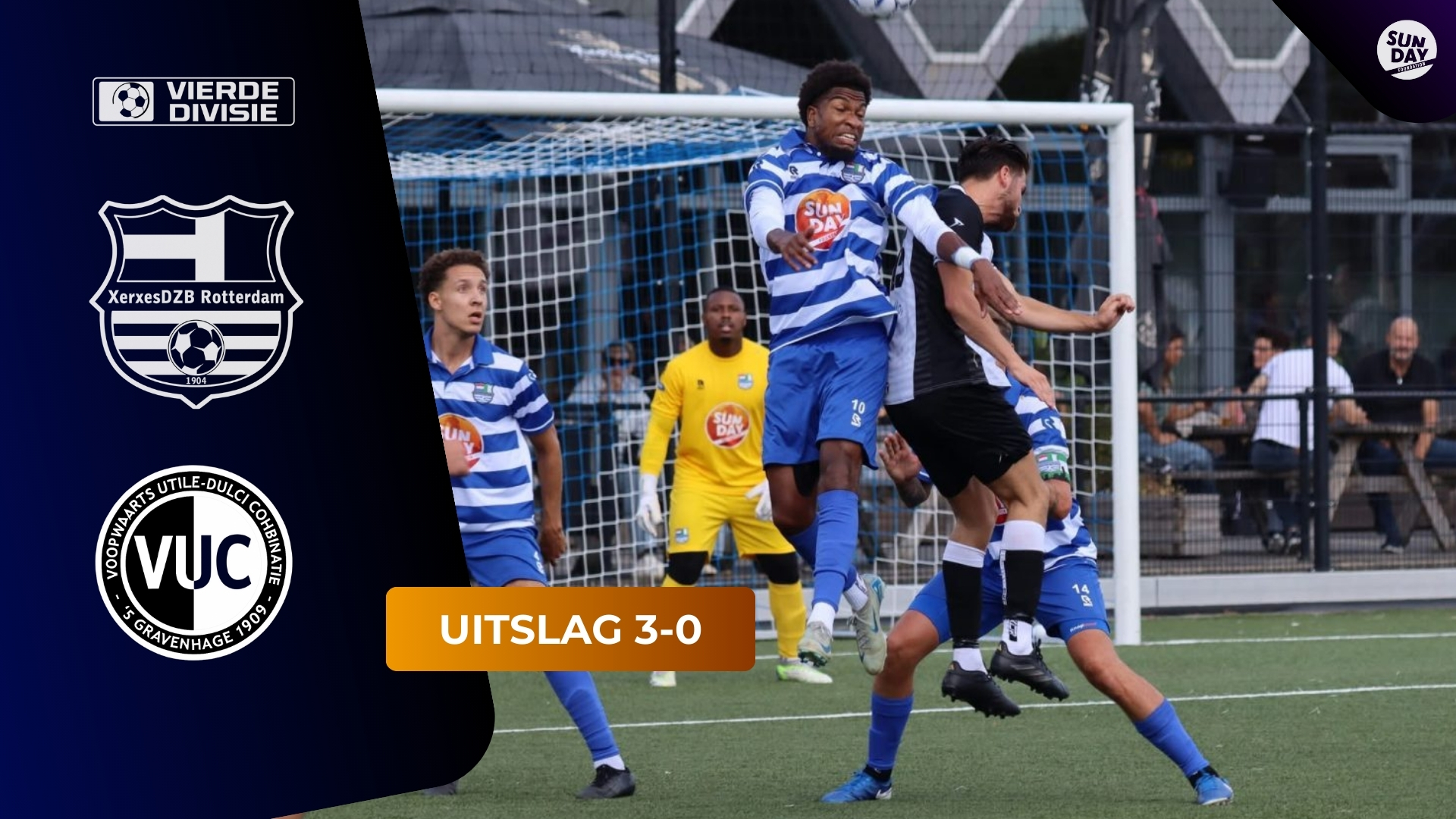 XerxesDZB wint ook 2e wedstrijd thuis tegen VUC! Bekijk hier de doelpunten!
