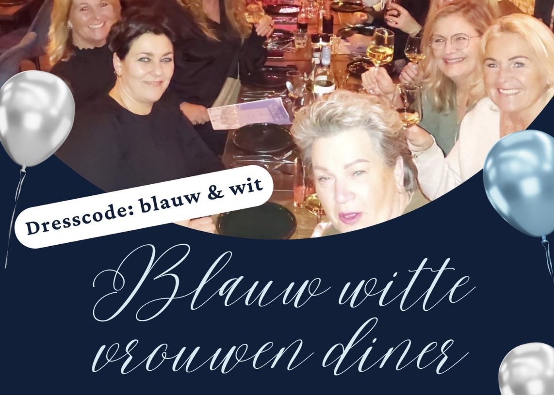 Blauw Witte Vrouwendiner 2025