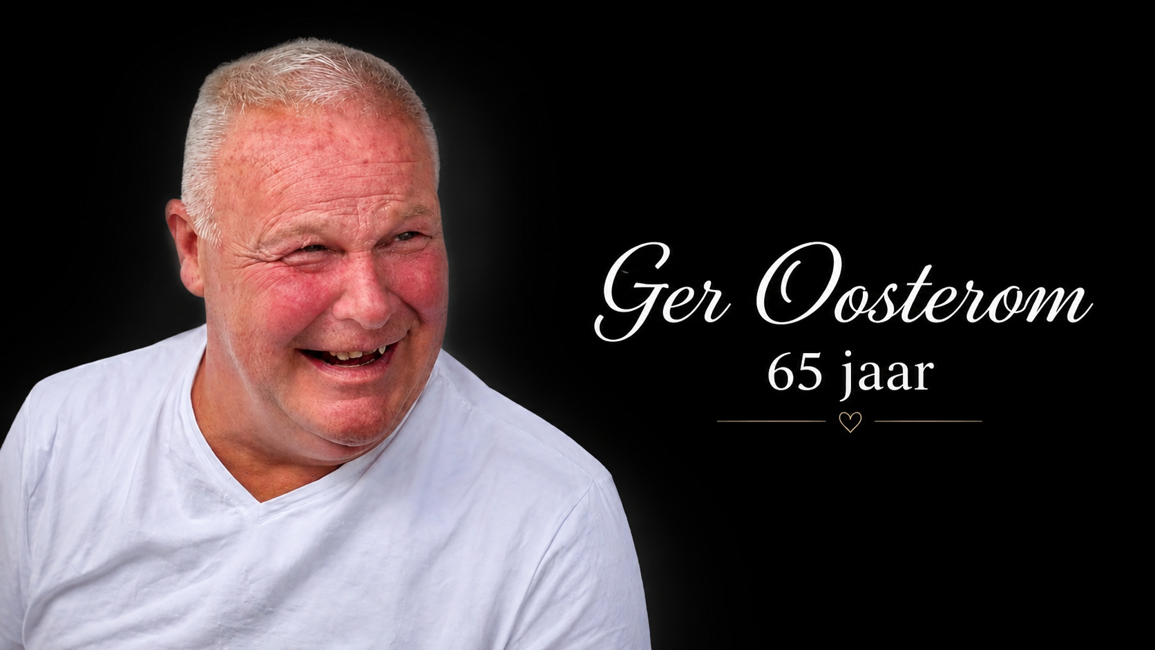 Ger Oosterom (65) overleden