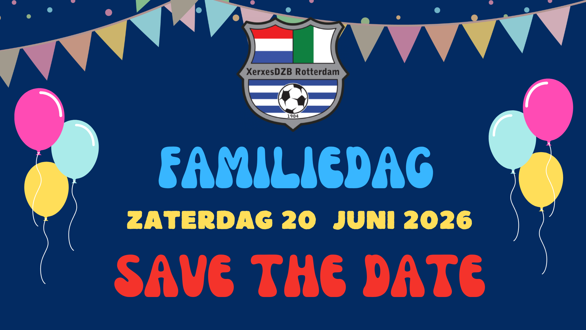 Save the date! Zaterdag 20 juni weer Familiedag bij XerxesDZB