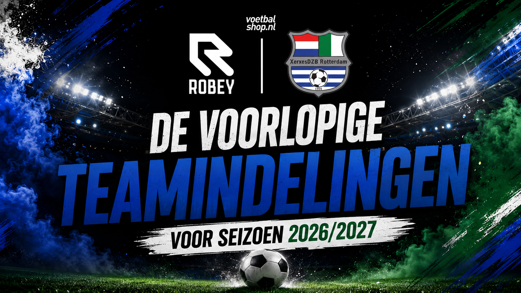 Voorlopige teamindelingen Zebra's tot Onder 13