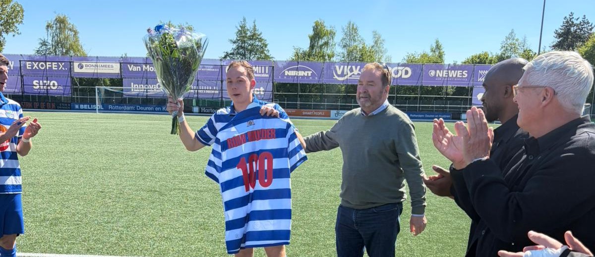 XerxesDZB speelt topper gelijk bij jubileum Romi Mulder (100 wedstrijden)