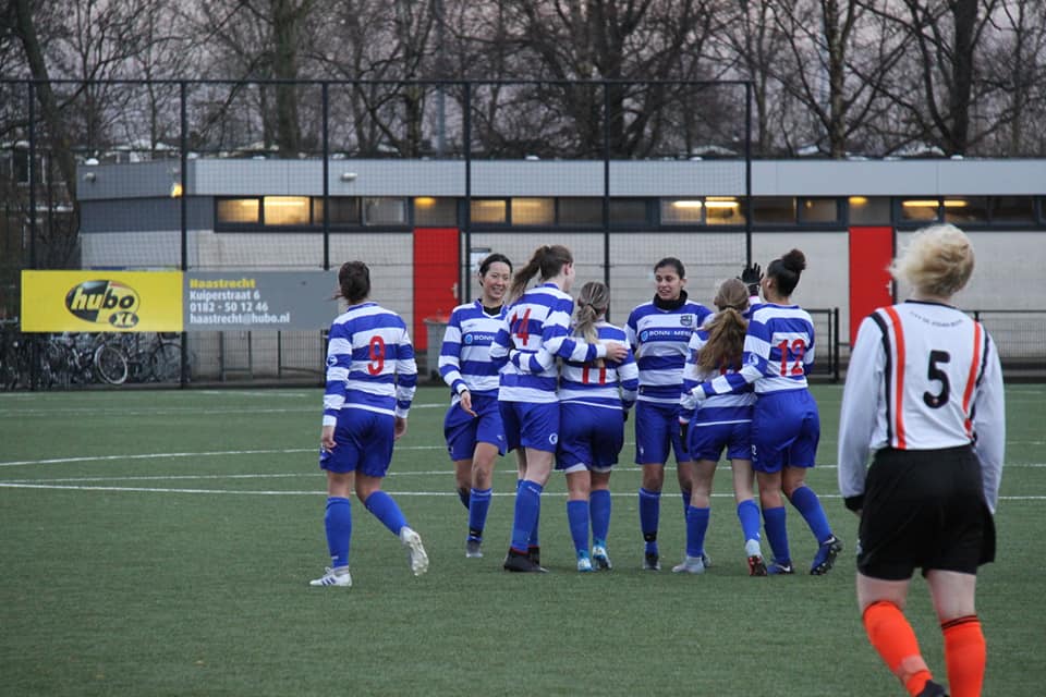 XerxesDZB Vrouwen 1 winnen ook laatste wedstrijd voor winterstop!