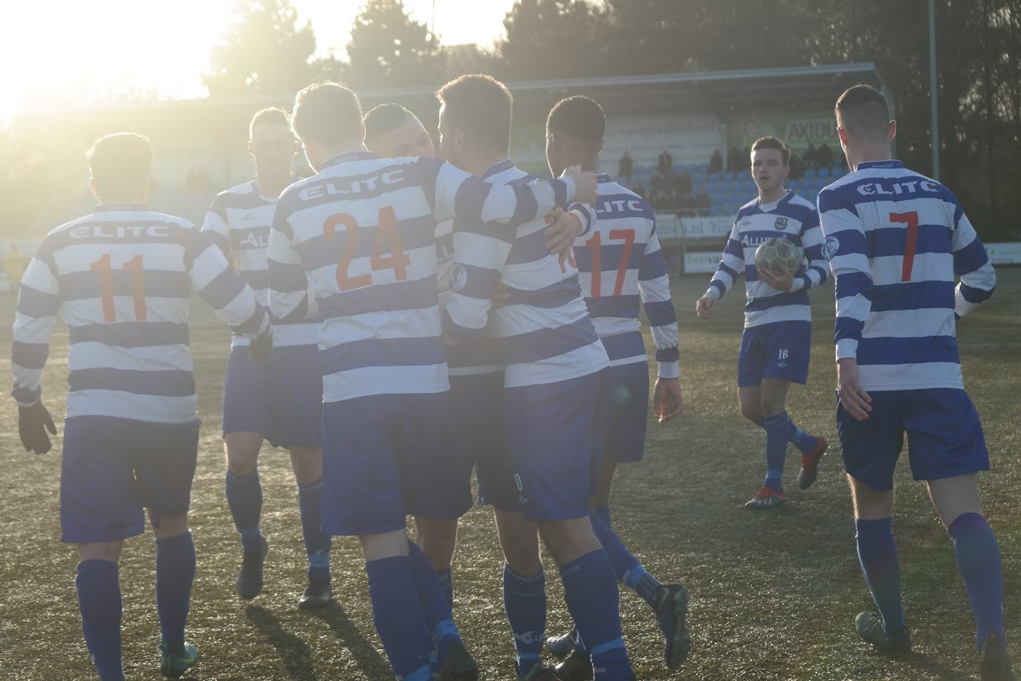 XerxesDZB (za) wint van Valken'68 en speelt gelijk tegen Nieuw Lekkerland